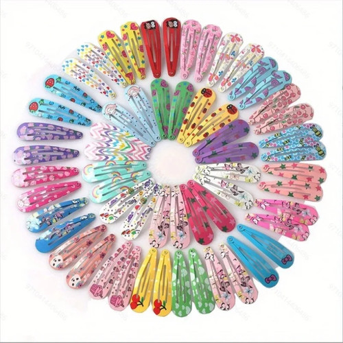 Snap hair clips girls mixed - snap,