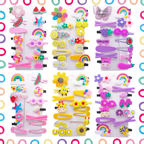 84pcs girls hair clips - girls,