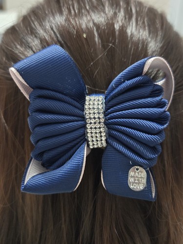 Girls fabric bow hair - girls,