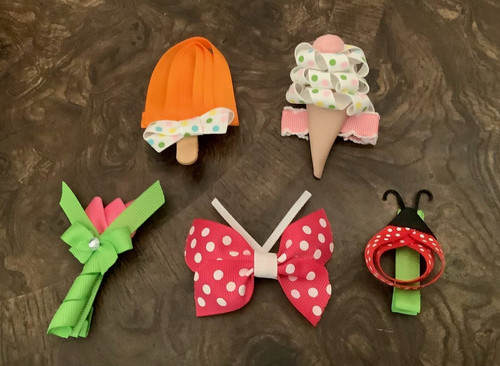 Girls summer hair clip - girls,