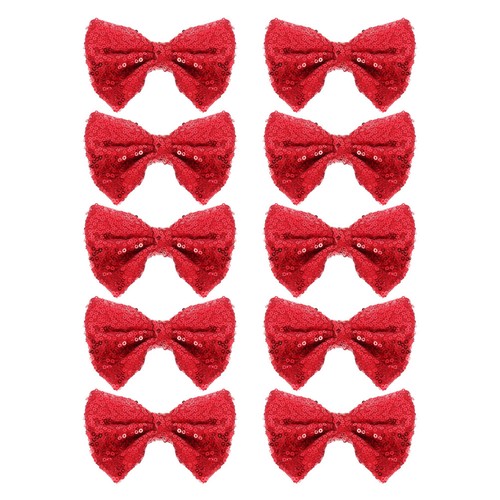 Pieces metal bowknot - metal, hair