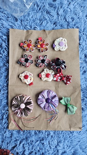Girls boutique hair - clip, lot