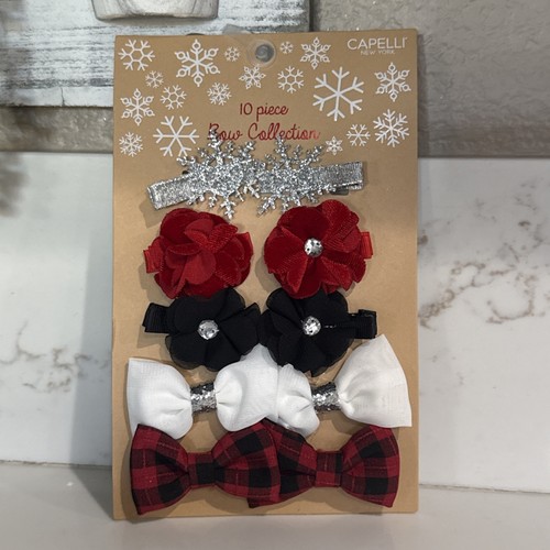 Girls holiday hair clips 5 - clips,
